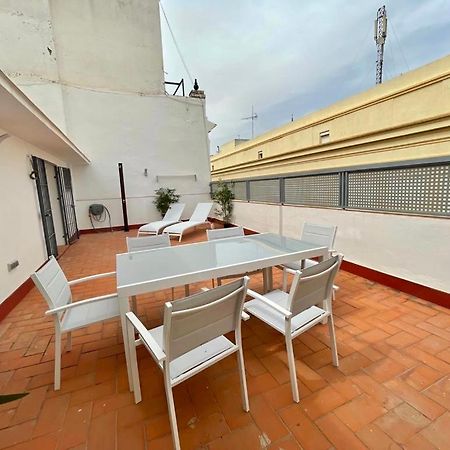 Ti2 Duplex Con Terraza Privada, 120 Metros De La Catedral Leilighet Sevilla Eksteriør bilde