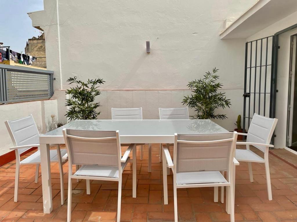Ti2 Duplex Con Terraza Privada, 120 Metros De La Catedral Leilighet Sevilla Eksteriør bilde